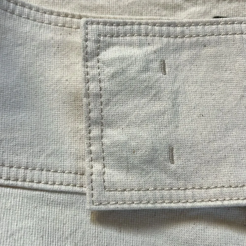 NWOT new Isabel Marant Lovida khaki stretch Cotton Pants high rise sz 38 - Picture 7 of 14